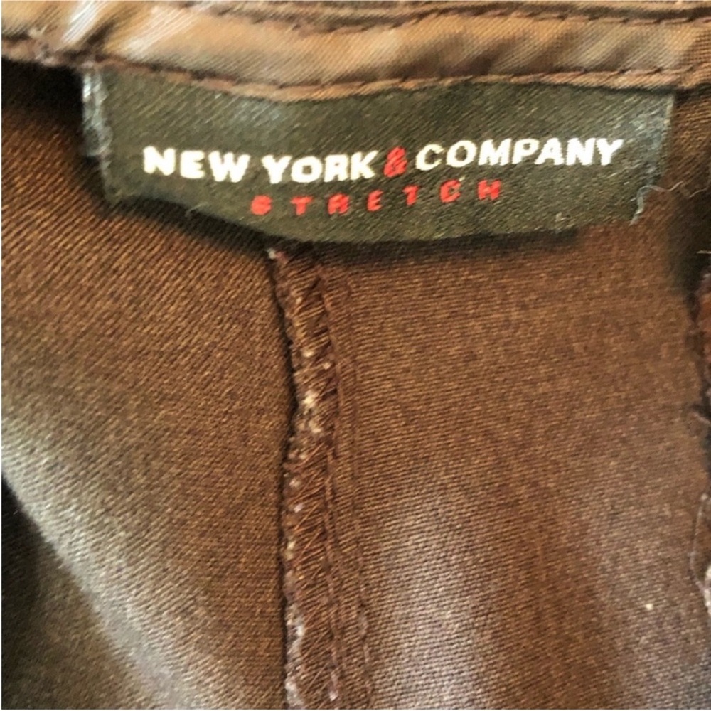 New York & Company Stretch Grey Petite Dress Pants - Picture 7 of 8